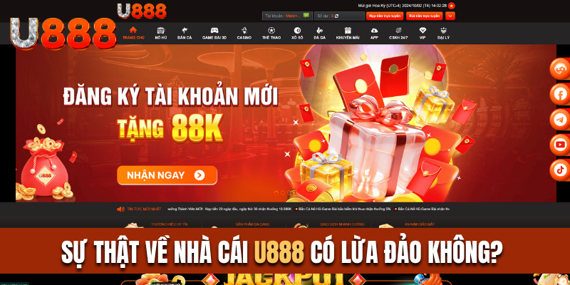 U888 Có Lừa Đảo Không